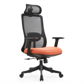 Ergonomic Lift Chair Modern Mesh Chair Adjustable Headrest High Back Swivel Chair